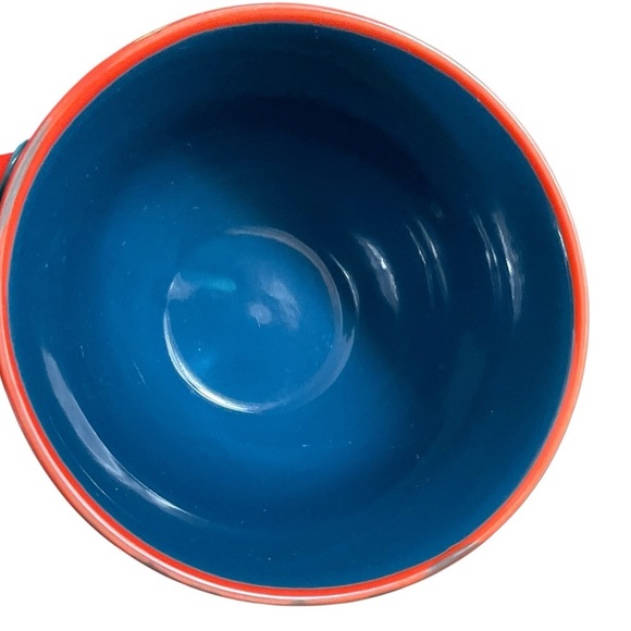 Anthropologie Bellina Blooms Mug 13 oz Floral Footed Ceramic Coffee Cup - Picture 7 of 9